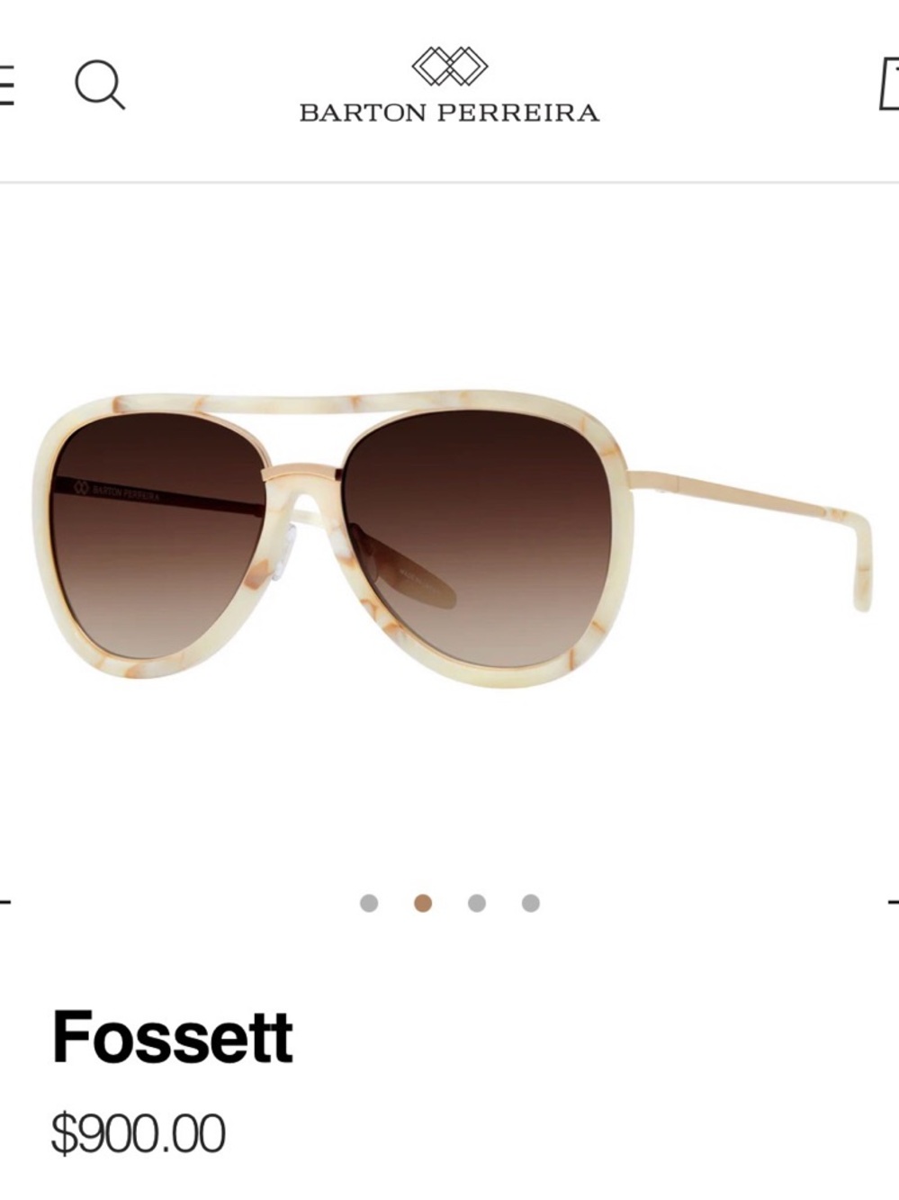 Barton Perreira Fossett Sunglasses Tusk